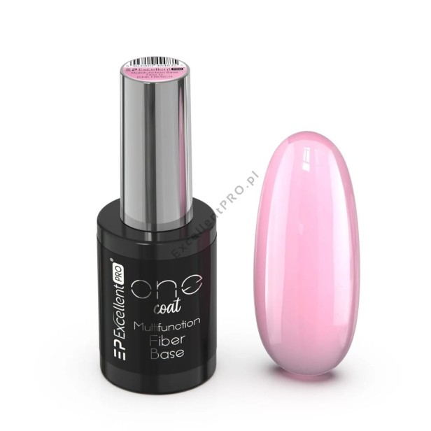 Excellent PRO Baza budująca Multifunction Base FIBER 11 PINK FRENCH 11ml