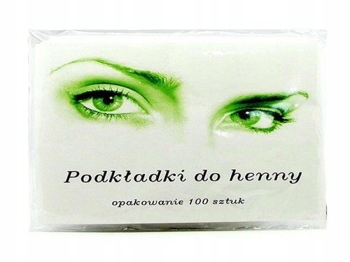 Erbel Płatki piankowe pod oczy do henny 100szt