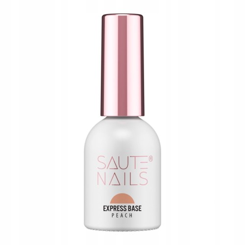 Saute Nails Baza Hybrydowa Do Paznokci Brzoskwinia EXPRESS BASE PEACHY 8ml