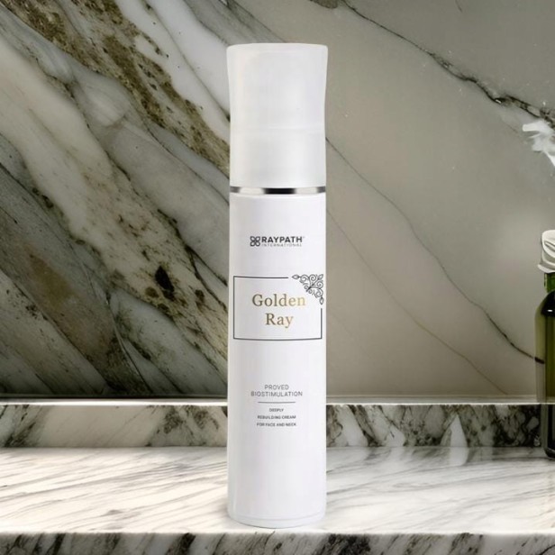 RAYPATH Nawilżający krem do twarzy przeciwzmarszczkowy GOLDEN RAY 50ml