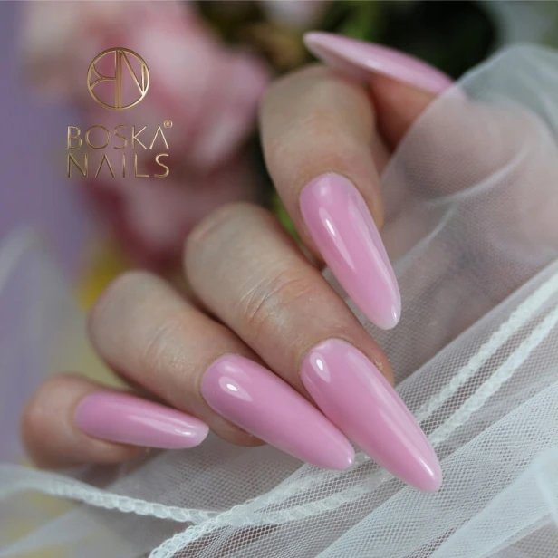 Boska Nails Żel budujący różowy do paznokci galaretka BARBINELLA 15ml