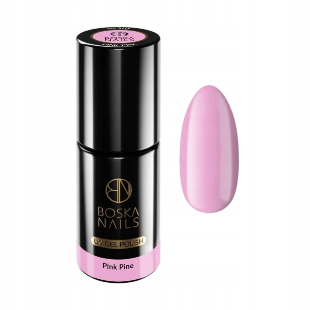 Boska Nails Lakier hybrydowy do paznokci PINK PINE 319 jasny różowy 6ml