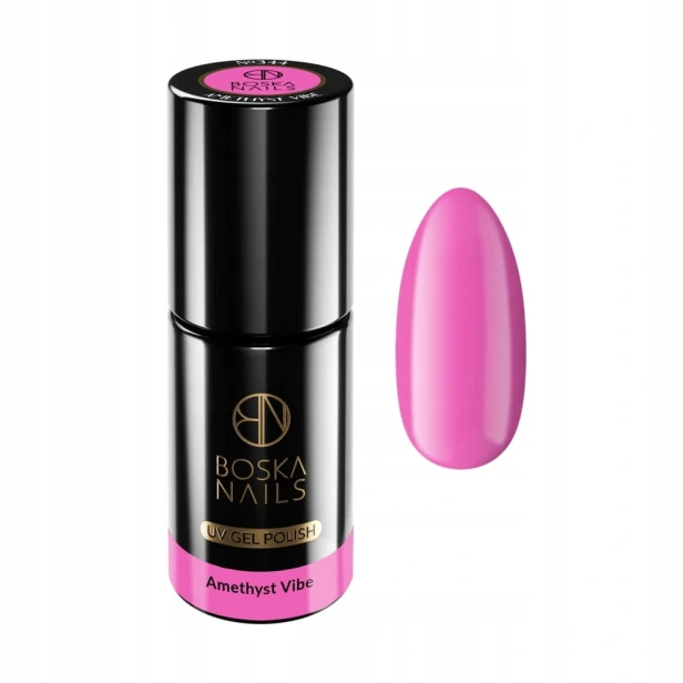 Boska Nails Lakier Hybrydowy Divine 344 AMETHYST VIBE 6 ml