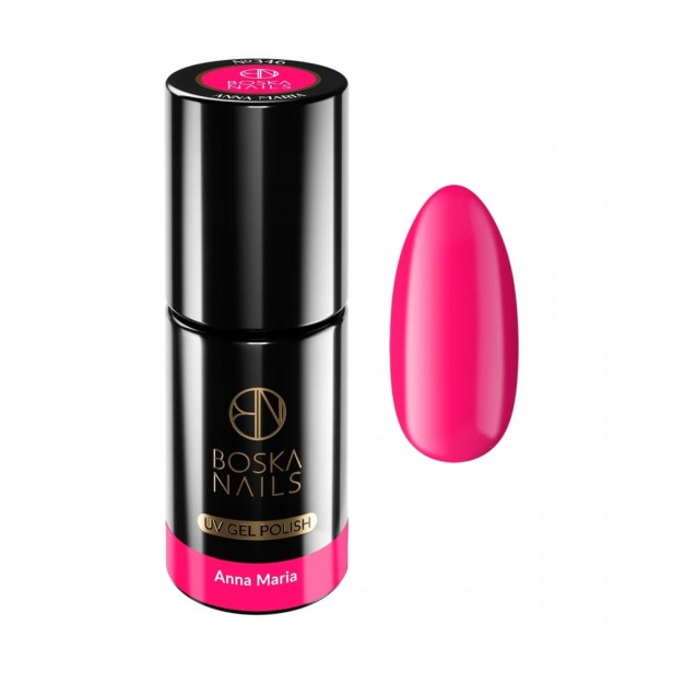 Boska Nails Lakier Hybrydowy do paznokci 346 Anna Maria Divine różowy 6ml