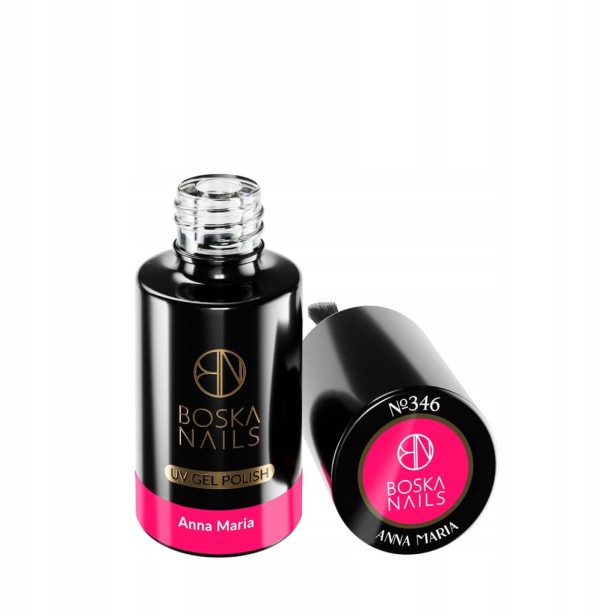 Boska Nails Lakier Hybrydowy do paznokci 346 Anna Maria Divine różowy 6ml