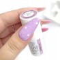 Yoshi Lakier Hybrydowy Candy Shop 721 CHERRY POP Róż z Drobinami Brokat 6ml