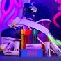 Yoshi Lakier Hybrydowy UV/LED Hybrid 233 Kickburn NEON Czerwony Red 6ml