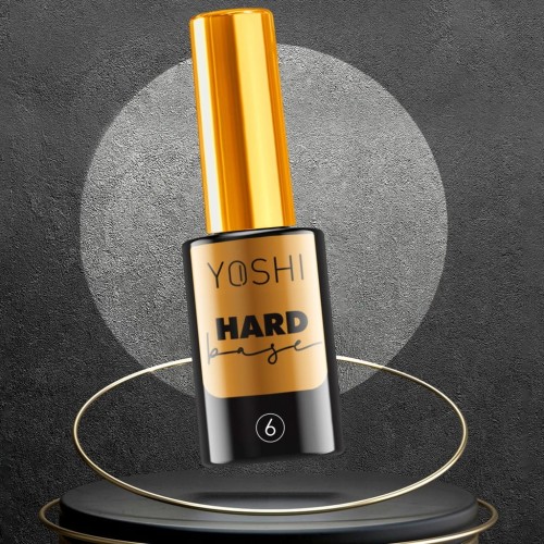 YOSHI Baza budująca HARD BASE No6 UV Hybrid twarda 10ml