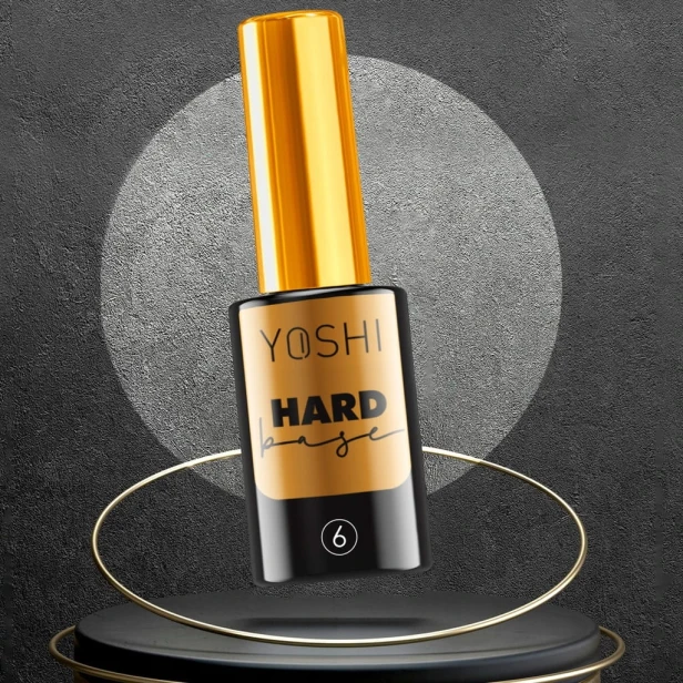 YOSHI Baza budująca HARD BASE No6 UV Hybrid twarda 10ml