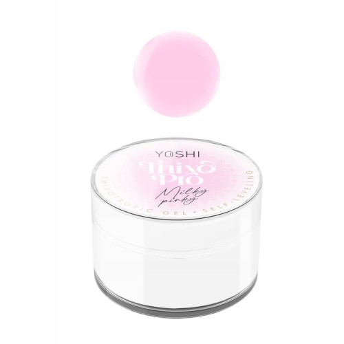 YOSHI Żel Budujący do paznokci Thixo PRO Gel UV LED MILKY PINKY 15ml
