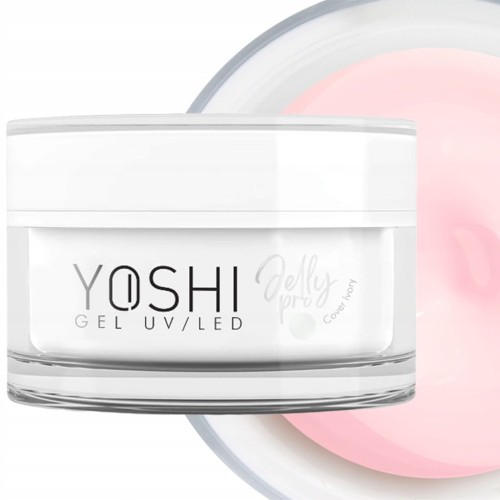 YOSHI Żel Budujący do paznokci Jelly PRO Gel UV LED COVER IVORY 15ml