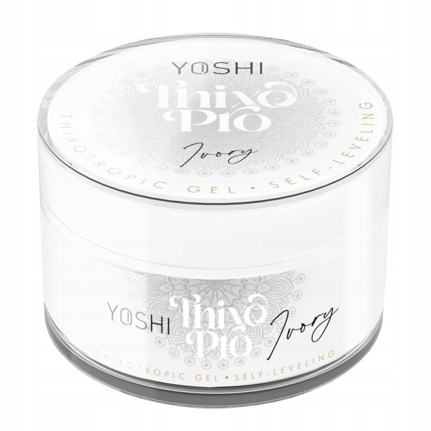 YOSHI Żel Budujący Samopoziomujący Thixo Easy PRO Gel UV LED IVORY 50ml