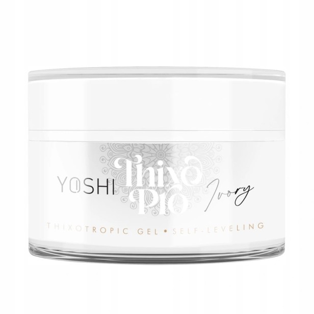 YOSHI Żel Budujący Samopoziomujący Thixo Easy PRO Gel UV LED IVORY 50ml