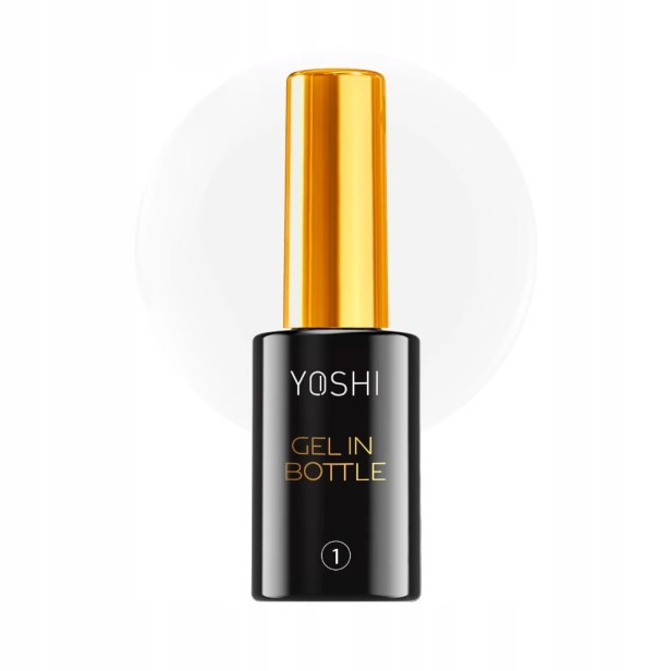 Yoshi Gel In Bottle No1 Żel w butelce UV/Hybrid GIB1 bezbarwny 10ml