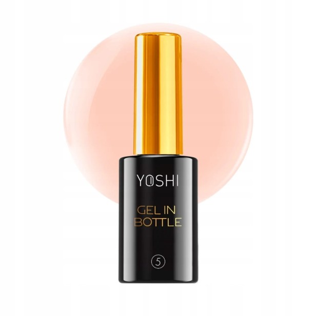 Yoshi Gel In Bottle No5 Żel w butelce UV/Hybrid GIB5 beżowy 10ml