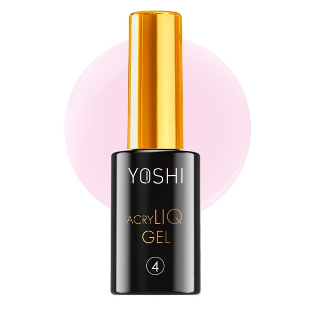 YOSHI Akrylożel w butelce z pędzelkiem AcryLIQ No4 10ml