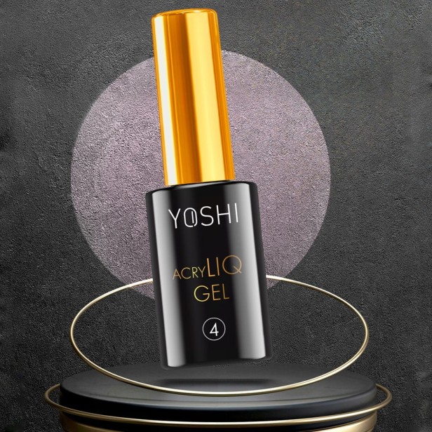 YOSHI Akrylożel w butelce z pędzelkiem AcryLIQ No4 10ml