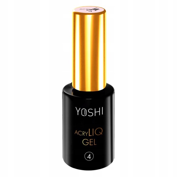 YOSHI Akrylożel w butelce z pędzelkiem AcryLIQ No4 10ml