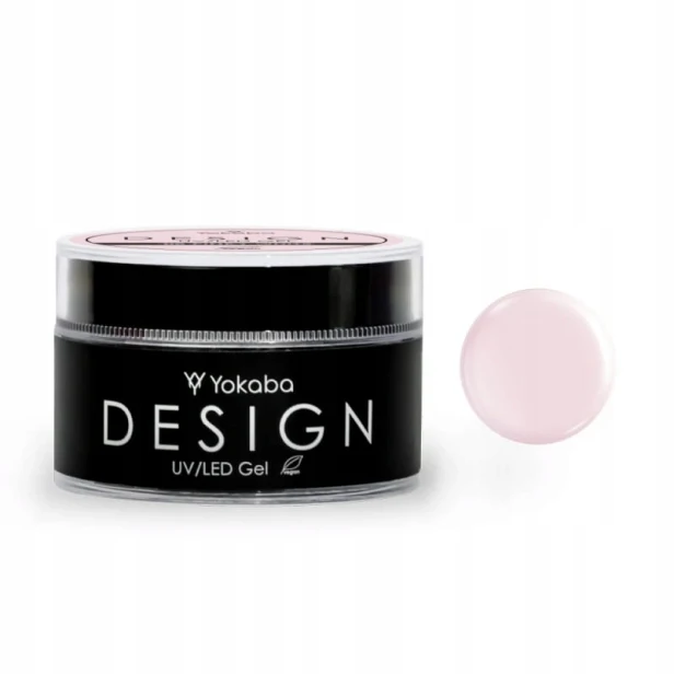 Yokaba 08 PINKY WHITE Żel budujący do paznokci DESIGN UV/LED GEL 50ml