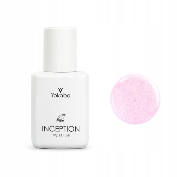 Yokaba Inception UV/LED 12 BLINK OF ROSE Żel budujący do paznokci 30ml