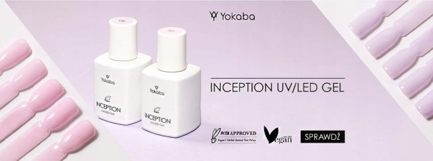Yokaba Inception UV/LED 12 BLINK OF ROSE Żel budujący do paznokci 30ml