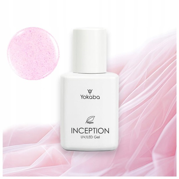 Yokaba Inception UV/LED 12 BLINK OF ROSE Żel budujący do paznokci 30ml