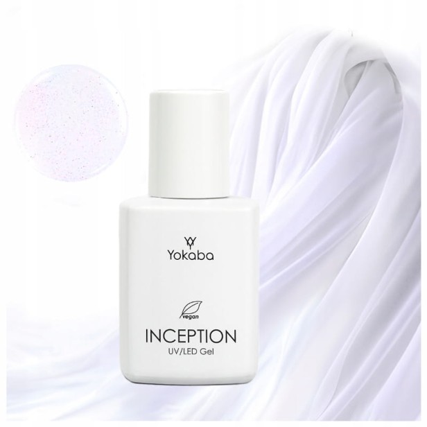 Yokaba Inception UV/LED 11 MILKY SPARKLE Żel budujący do paznokci 30ml
