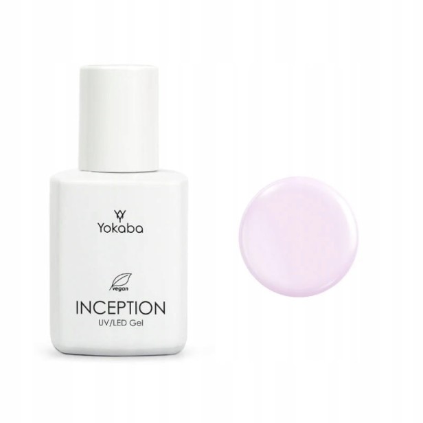 Yokaba Inception UV/LED 08 LAVENDER Żel budujący do paznokci 30ml
