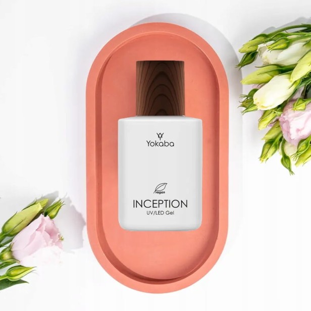 Yokaba Inception UV/LED 04 CRYSTAL WHITE Żel budujący do paznokci 30ml