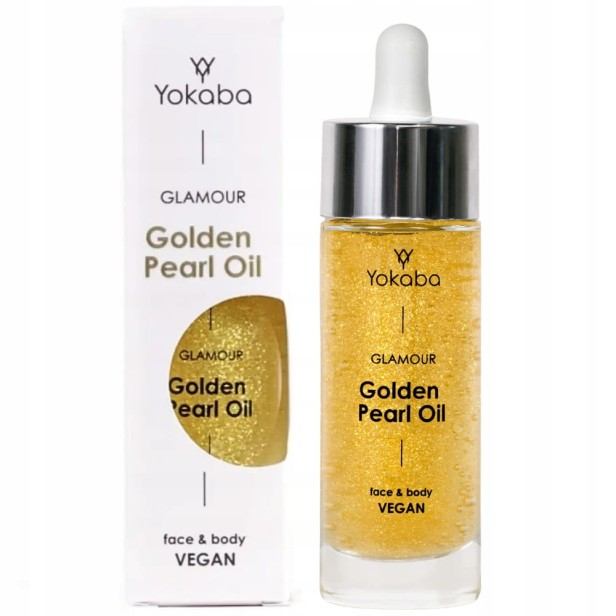 Yokaba Golden Pearl Oil Odżywczy Olejek do pielęgnacji twarzy i szyi 30ml