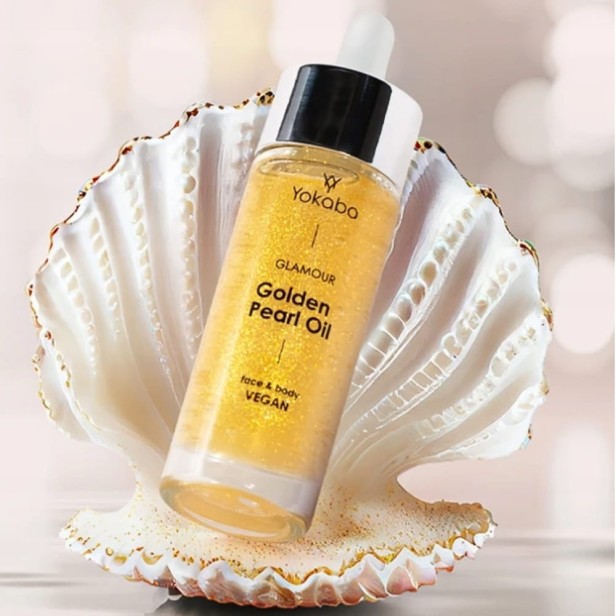 Yokaba Golden Pearl Oil Odżywczy Olejek do pielęgnacji twarzy i szyi 30ml