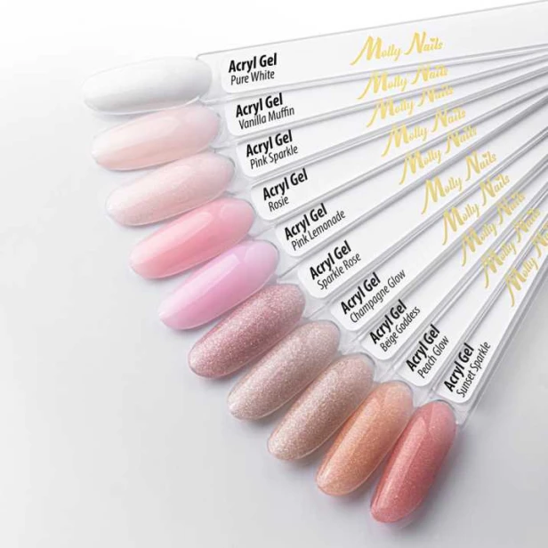 Molly Nails Acryl Gel UV/LED akrylożel do paznokci PINK LEMONADE 30ml