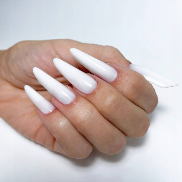 MollyLac Polygel akrylożel żel budujący do przedłużania paznokci WHITE 30ml