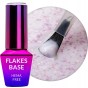 Molly Lac Baza Hybrydowa Do Paznokci Flakes Milk&Purple Mleczna 10g