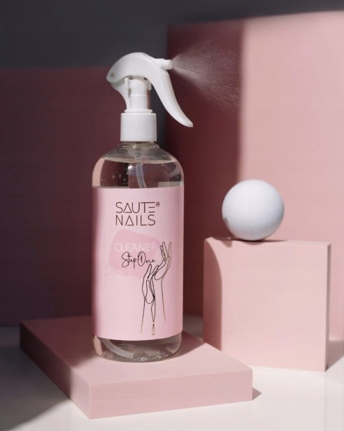 Saute Nails Cleaner Step One + Atomizer 500ml