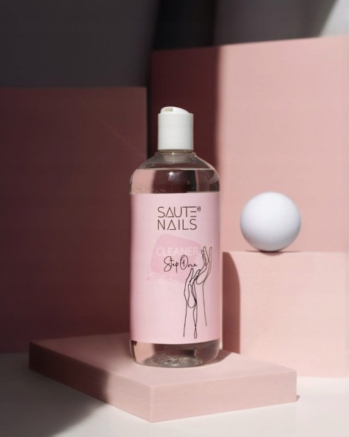 Saute Nails Cleaner Step One + Atomizer 500ml