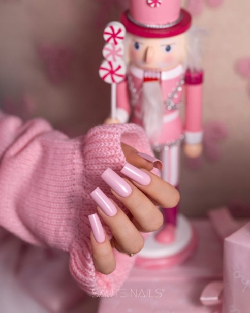 SAUTE NAILS Lakier hybrydowy do paznokci S331 PINK COOKIE 8ml