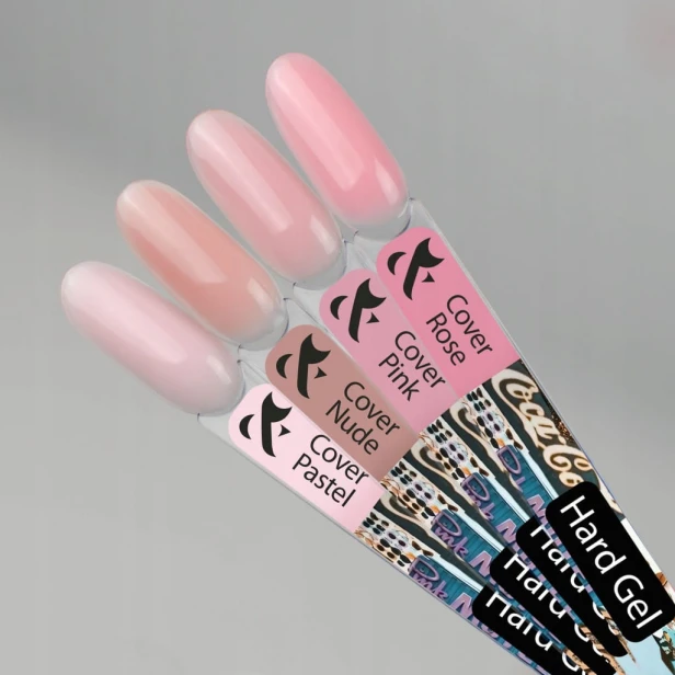 F.O.X FOX Żel Budujący twardy Hard Gel COVER NUDE 30ml