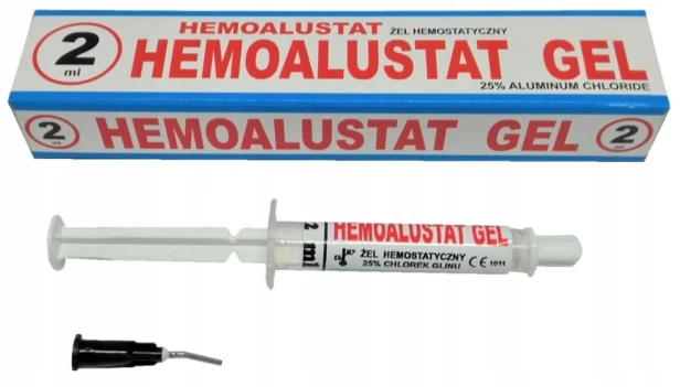 SLOWIANKA Żel hemostatyczny Hemoalustat płyn do tamowania krwawienia 2ml