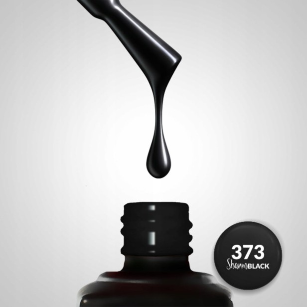 Lakier hybrydowy Słowianka 373 Sharm Effect Black 10g