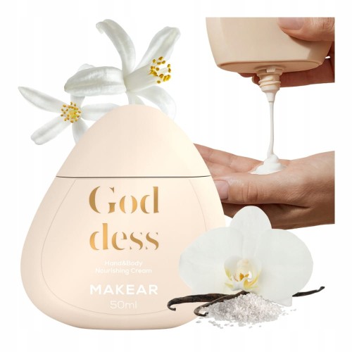Makear Odżywczy Krem Do Rąk Poręczne Podróżne Opakowanie GODDESS 50ml