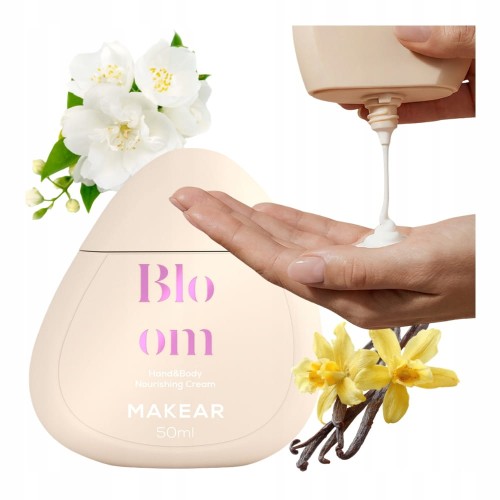 Makear Krem Do Skóry Dłoni Profesjonalna Pielęgnacja Masło Shea BLOOM 50ml