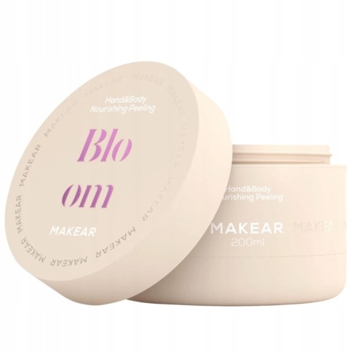 Makear Odżywczy Scrub Peeling Cukrowy do Dłoni i Ciała BLOOM 200ml