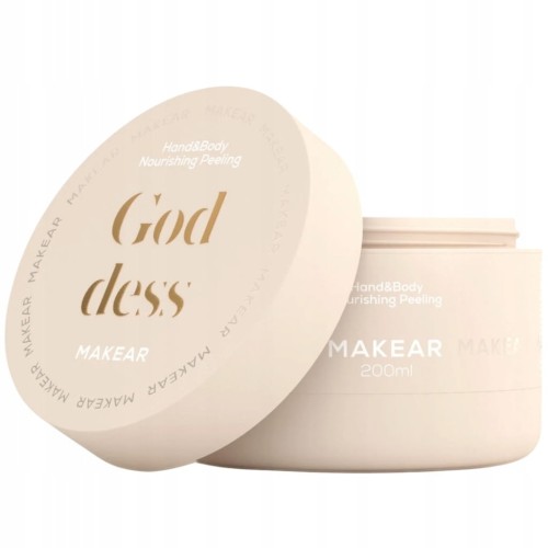 Makear Odżywczy Scrub Peeling Cukrowy do Dłoni i Ciała GODDESS 200ml