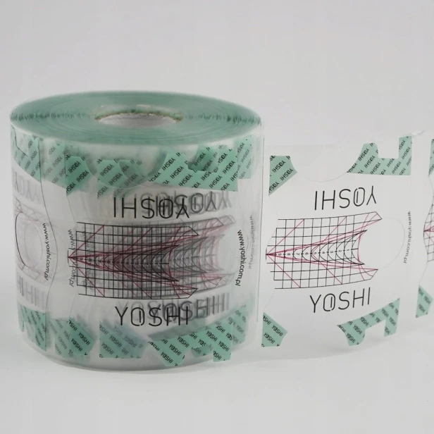 Yoshi Szablony do przedłużania paznokci transparentne 400 sztuk