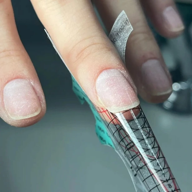 Yoshi Szablony do przedłużania paznokci transparentne 400 sztuk