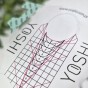 Yoshi Szablony do przedłużania paznokci transparentne 400 sztuk