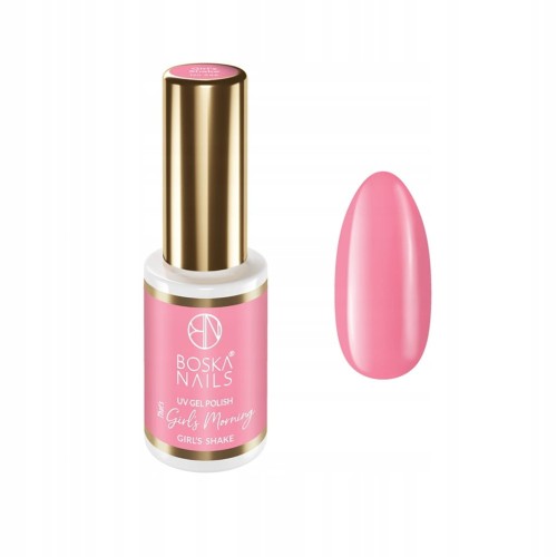Boska Nails Różowy Lakier hybrydowy no 566 GIRL'S SHAKE 6ml