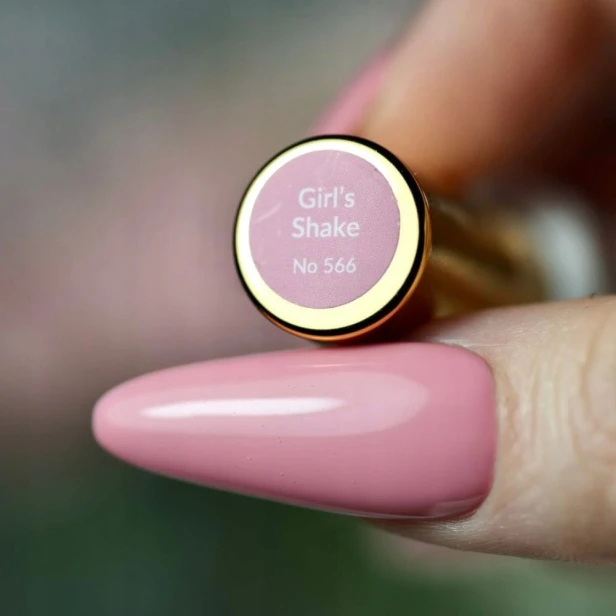 Boska Nails Różowy Lakier hybrydowy no 566 GIRL'S SHAKE 6ml