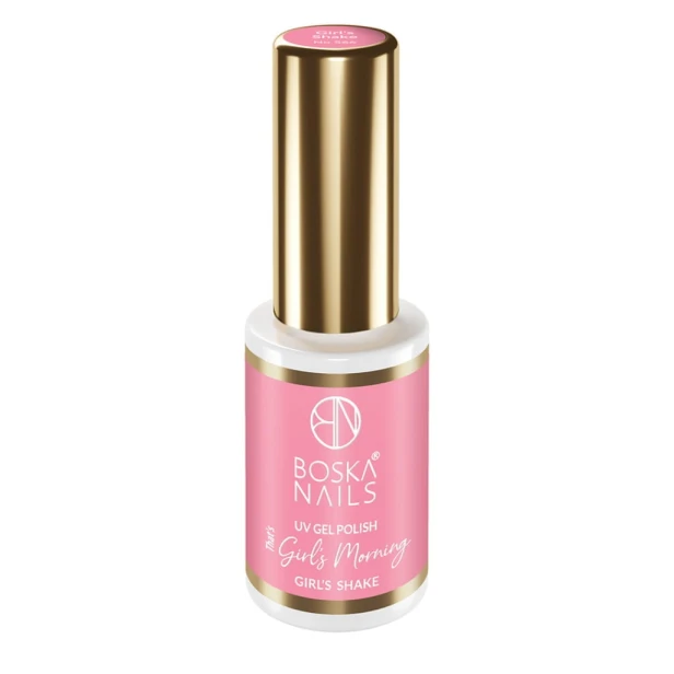 Boska Nails Różowy Lakier hybrydowy no 566 GIRL'S SHAKE 6ml